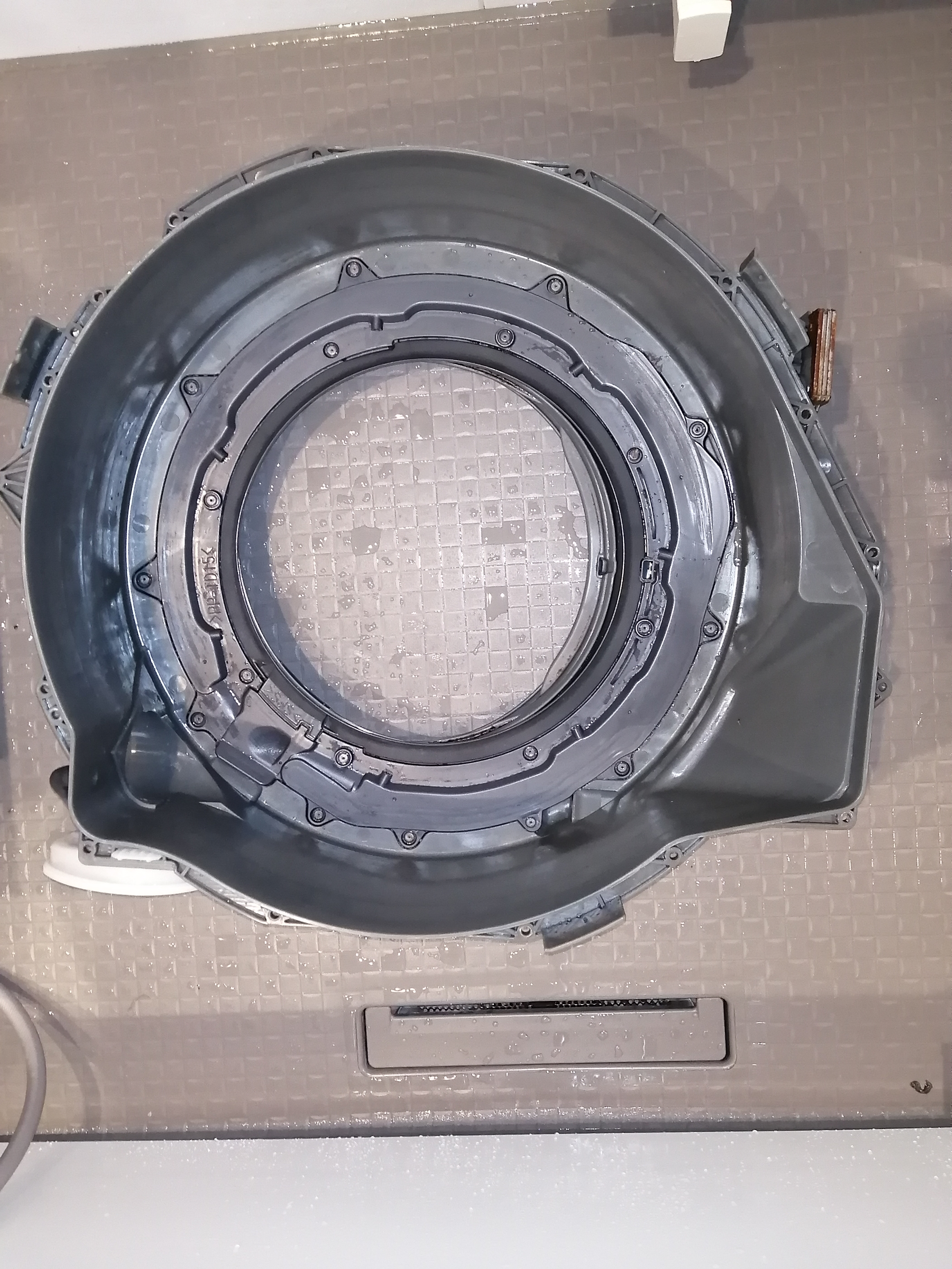 中のほこり清掃後